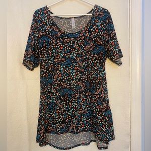 LuLaRoe Perfect T - Black, Blue, Pink